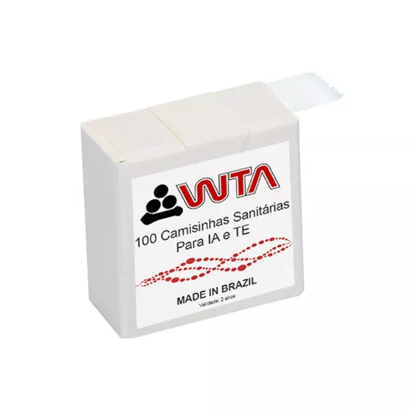 Camisinha Sanitária para Transferência de Embriões Caixa c/ 100 unidades